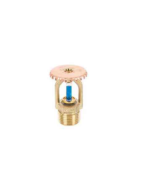 Sprinkler 12’’ 141°C upright ULFM approved bronze