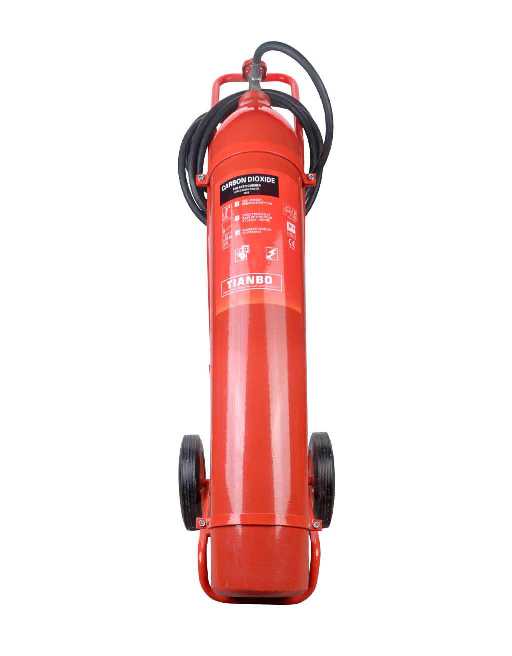 Τροχήλατος πυροσβεστήρας CO2 20kg